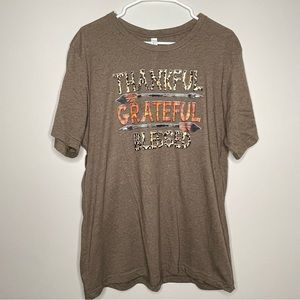 Thankful Grateful Blessed Short-Sleeve Tee‎ (X-Large)
